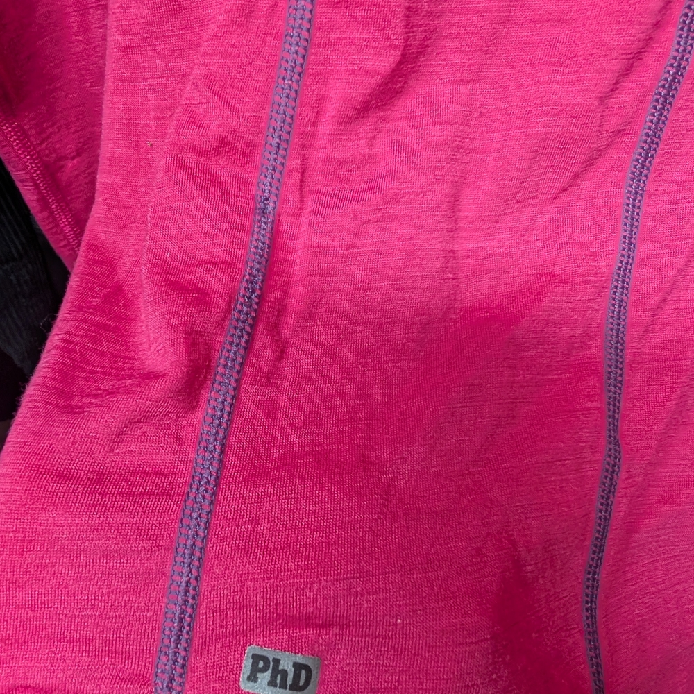 Smartwool Vibrant Pink Performance Top - Picture 3 of 4
